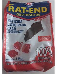 RATICIDA RAT-END 1KG