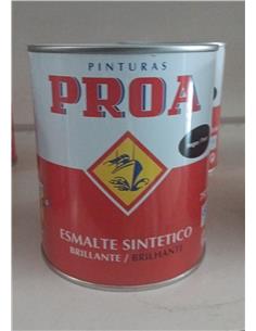 ESMALTE NEGRO BRILLO 750ml PROA