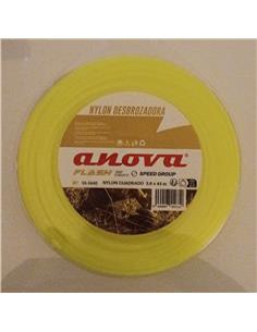 HILO NYLON DESBROZADORA 3mm*43m.CUADRADO